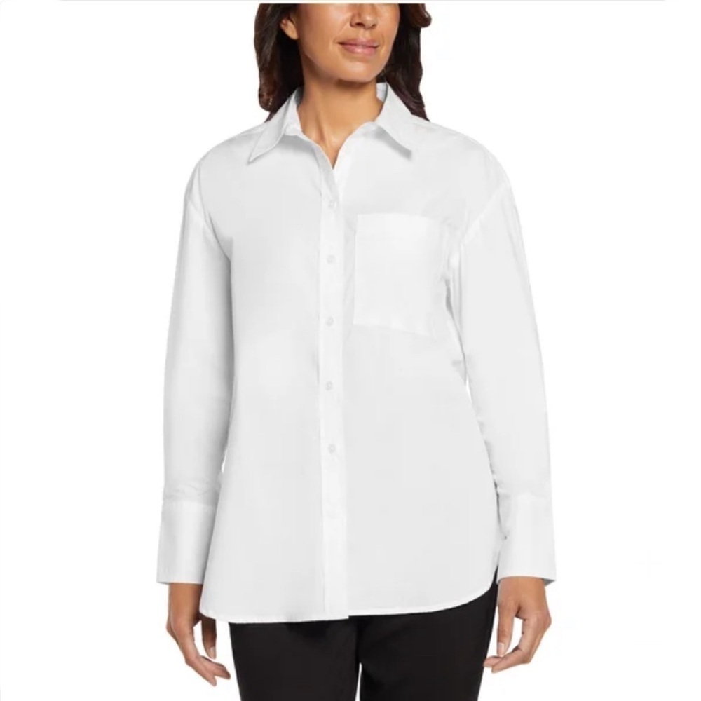 Banana Republic Ladies' Button Front Shirt Large
